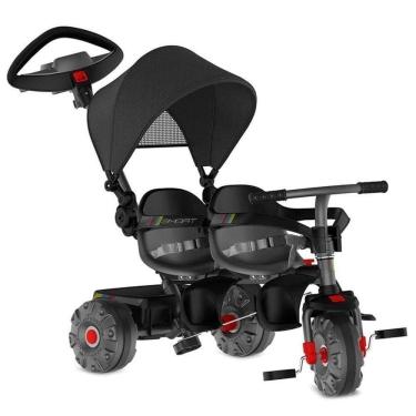 Imagem de Triciclo Smart 2 Lugares Com Haste Direcionável E Capota Retrátil Bandeirante