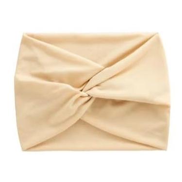 Imagem de Turbante Head Faixa Tiara Testeira Fita Laço Headband Cabelo Moda Acessório Feminino Confortável Top (Perola,2)