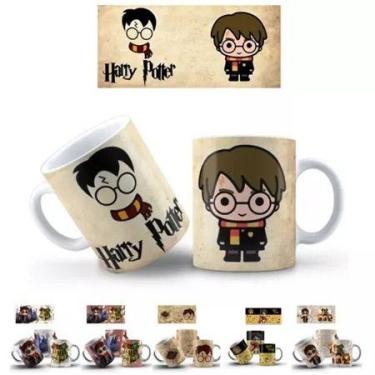 Imagem de Caneca Harry Potter COM SEU NOME de Porcelana Vários modelos - loja di