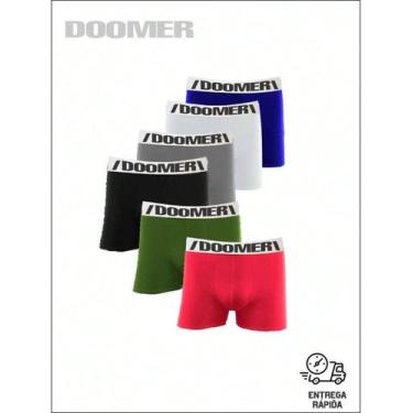 Imagem de AIRBONE Kit 10 cuecas box lisas Doomer, Multicolorido, GGG