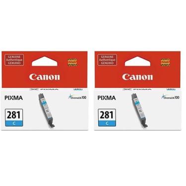 Imagem de Tinta Canon CLI-281 ciano para TR7520, TR8520, TR8620, TS6120, TS6220,