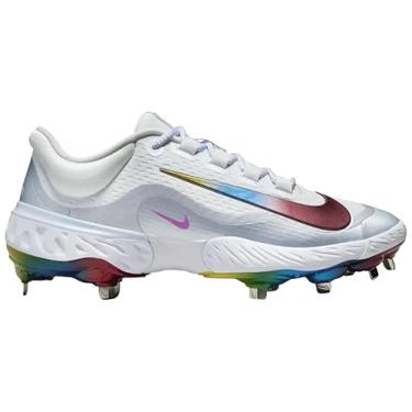 Imagem de Nike Chuteiras de beisebol Alpha Team Huarache Elite 4 Low Metal, Branco, 38