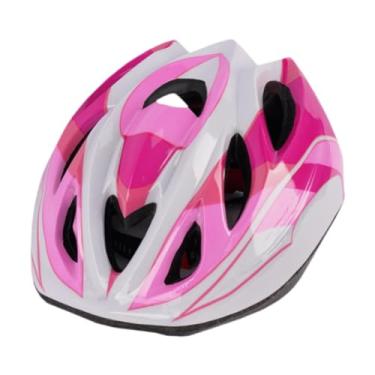 Imagem de UGPLM Capacete de bicicleta infantil ajustável e portátil com proteção para skate, esportes ao ar livre, ciclismo, meninos e meninas, Rosa