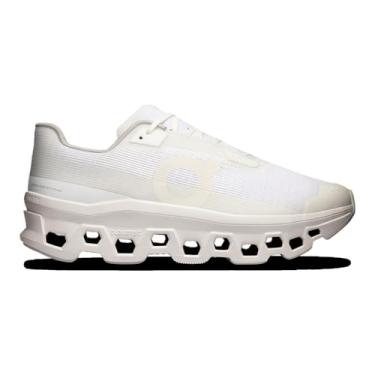 Imagem de On Cloudmonster Void - Tênis de corrida masculino casual (branco/branco), Branco/Branco, 44
