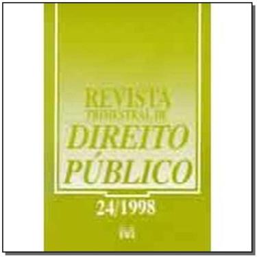 Imagem de Revista Trimestral De Direito Publico Ed. 24