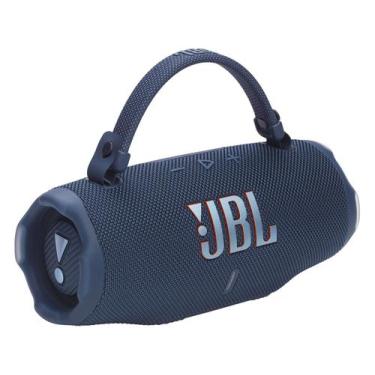 Imagem de Caixa de Som JBL Charge 6 JBLCHARGE6BLUBR Bluetooth Amplificada Portát