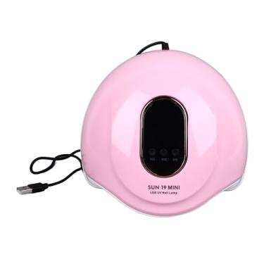 Imagem de Lâmpada de unha LED UV 72W Sensor automático profissional Luz de gel de gel de unhas com 3 timer 18 lascas de lâmpada