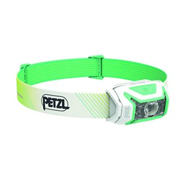 Imagem de Petzl Lanterna de cabeça ACTIK CORE – Luz potente e recarregável de 600 lúmens com iluminação vermelha para caminhadas, escalada e acampamento – Verde