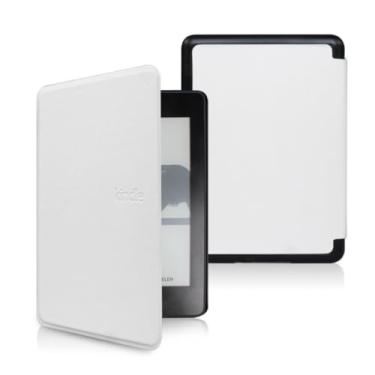 Imagem de Capa para Kindle Paperwhite SA568B/SA569P SIGNATURE 2024 Com Alça + Película - Tela 7 - Case para Kindle 12th Geração Paperwhite (Branco)