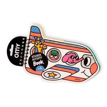 Imagem de OMY Caderno de atividades adesivo - Vroom