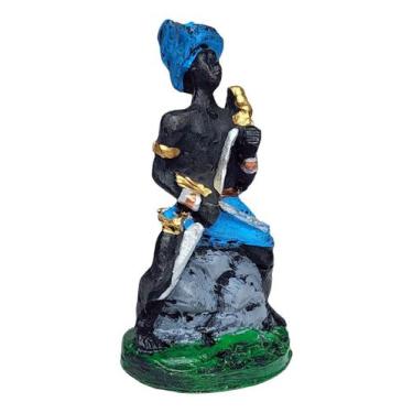 Imagem de Orixás Umbanda Imagem Mini Resina 10 Cm Altar Candomblé - Hc Decoraçõe