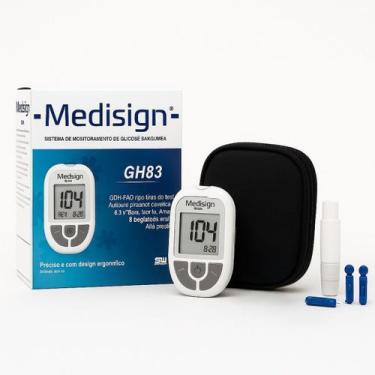 Imagem de Glicosímentro Medidor De Glicose GH83 Medisign