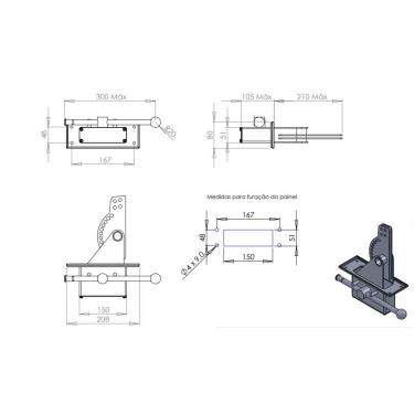 Imagem de Manopla P/Comando de Chave Seccionadora RA-1 - American Fuse