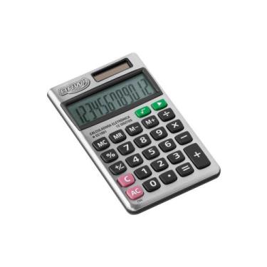 Imagem de Calculadora Pequena 12 Dígitos CC1001 BRW