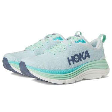 Imagem de Hoka Tênis feminino Gaviota 5, Snow Melt/Cielo Blue, 35, Neve derretida/azul cielo, 35