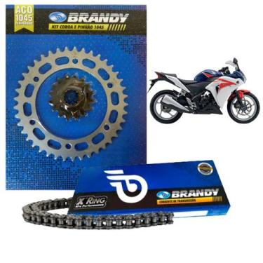 Imagem de Kit Relação Completo Brandy Para Moto - Honda Cbr 600rr 2007 Até 2016 