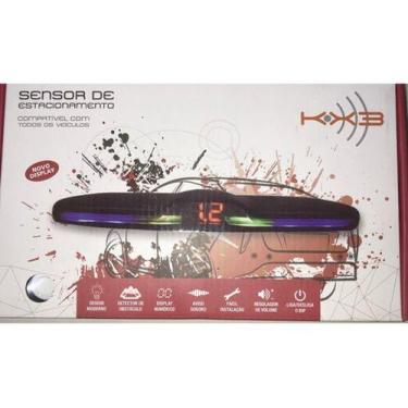 Imagem de Sensor De Estacionamento Kx3 Universal 4 Sensores Prata