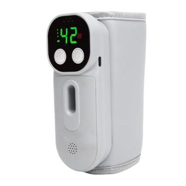 Imagem de TOPINCN Aquecimento Portátil de Mamadeira para Bebês No Aquecedor de Fórmula de Viagem Aquecimento Rápido Com Controle de Voz Sonora para Avião, Carro, Uso de Acampamento