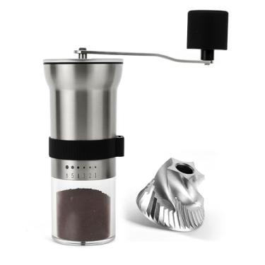 Imagem de QYS-018-SW-Moedor de café manual de aço inoxidável