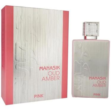 Imagem de Perfume Oud Amber Pink Feminino Eau de Parfum 100ml - Manasik
