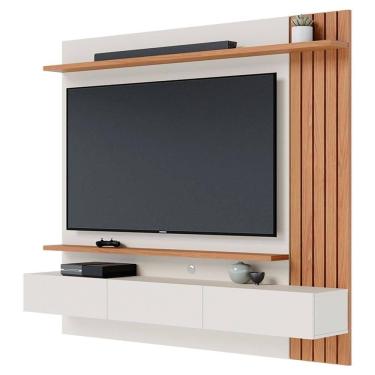 Imagem de Painel Suspenso TV 70" 180 Cm Juriti Colibri Matte Freijo