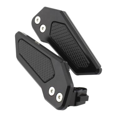 Imagem de Dynwave Apoio para os pés da motocicleta, apoio para os pés do passageiro traseiro, pedais de para pés, suporte para pedais de 150 (2018-2020), Prateado