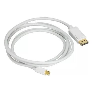 Imagem de Cabo Adaptador Mini Displayport Para Hdmi 1,8m Branco - YooY.Air