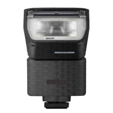 Imagem de HVL F28RM Anti-riscos Câmera Flash Vinil Wrap Skins Protector Coat Decalques para Sony HVL F28RM Wraps Cover Sticker(Auspicious Clouds Black)