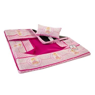 Imagem de Capa Para Cama Cachorro e Gato Mileva - Coleção Ursinhos (60x60 cm, Ursinha Princesa Pink)