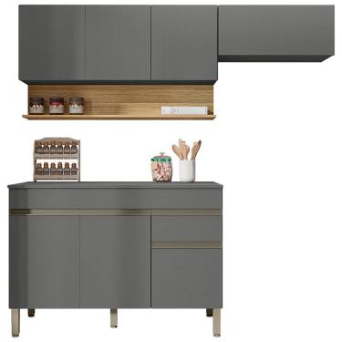 Imagem de Cozinha Modulada 3 Pecas Balcao Com Tampo Line KTP