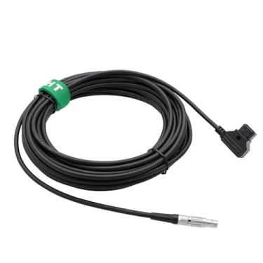 Imagem de HangTon D-tap Cabo de alimentação tipo Lemo de 6 pinos para DJI RS4 Pro, RS2, RS3 Pro Suporte de base universal, motor de foco 13-17V 10 m