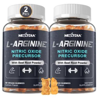 Imagem de Suplementos Gomas de óxido nítrico de L-arginina Nextdia 1300mg