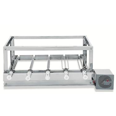 Imagem de Churrasqueira Grill Rotativa The Grill Inox - 5 Espetos Giratórios - A