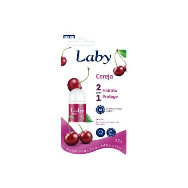 Imagem de Hidratante Labial Laby Fps 15 Push Pull Cereja 3,2g