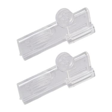 Imagem de SiaBiced 2 Clipes de Vedação para Caixa, Organizador de Sacolas de Alimentos, Porta-copos de Caixa para Viagens, Geladeira, Dormitório E Escritório, Claro