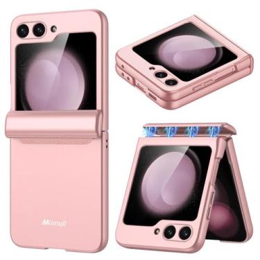 Imagem de Capa de telefone Miimall Slim para Samsung Galaxy Z Flip 6 rosa 2024