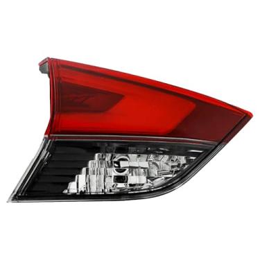 Imagem de Julypanda Luz traseira de para-choque traseiro compatível com Nissan Rogue 2017-2019 luz de freio de substituição lâmpada de freio interna vermelha LH