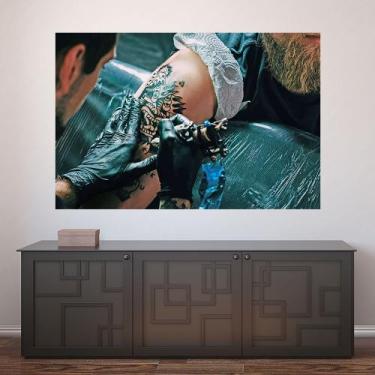 Imagem de Painel Adesivo de Parede - Tatuagem - 1195pnp - Allodi