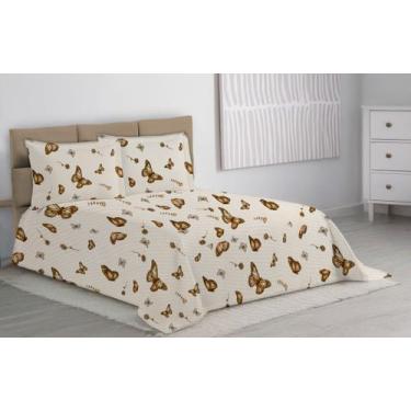 Imagem de Colcha Cobre Leito King Size 3 Pçs Piquet Favinho - RAFALORO ENXOVAIS,