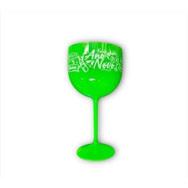 Imagem de Taça Gin Ano Novo Verde 500ml Un - Neoplas