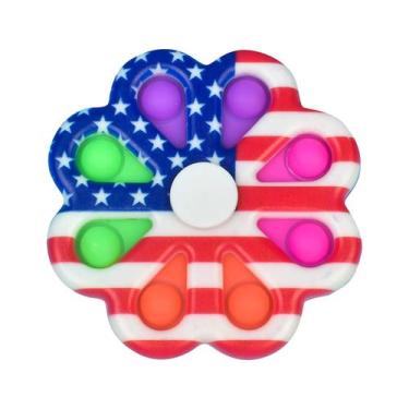 Imagem de Fidget Dimple Toy Stress Relief Brinquedos de mão para crianças Fácil 