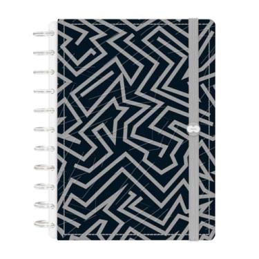 Imagem de Caderno de Disco Inteligente Iscool G+ Urban Flow Traço Urbano Grafite