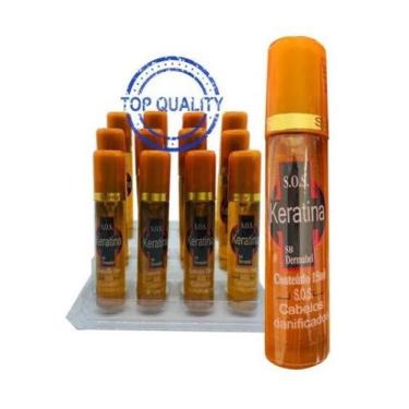 Imagem de Tônico SOS Dermabel Queratina Anti Frizz - Spray 15ml c/ 12 unidades
