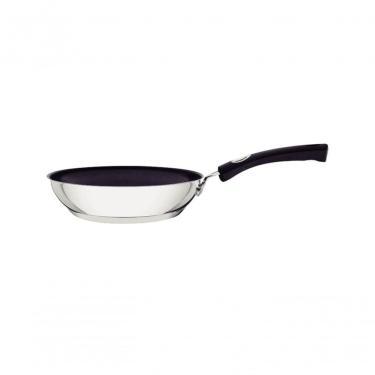 Imagem de Frigideira Rasa Tramontina Solar Silicone 20cm Em Inox E Revestimento Interno Antiaderente