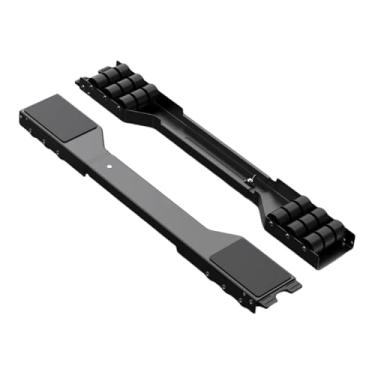 Imagem de AFXGUSD Deslizadores para Máquina de Lavar Roupas Suporte Móvel Eletrodoméstico Base Móvel Ajustável para Secadora, Preto