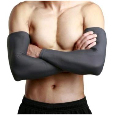 Imagem de 1 par de mangas de proteção solar Fps+50 / Mangóte MANGUITO/Esportes/M