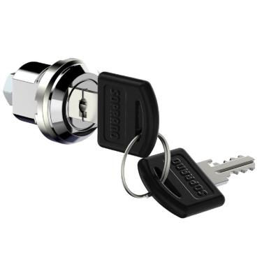 Imagem de Fechadura  Para  Móveis De Aço 4511 90º 1 Peça Com Porca e Lingueta Furo Estrela 7,6 e Dobra 1,5X49mm Embalagem  Autosserviço - 06909451130 - SOPRANO