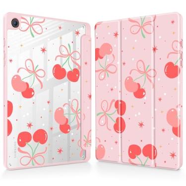 Imagem de Tuiklol Para Galaxy Tab A9 + /A9 Plus 27.9 cm 2023, suporte para caneta S com capa protetora transparente, capa traseira transparente, despertar/hibernar automaticamente, tablet Samsung Tab A9 Plus