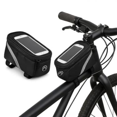 Imagem de Bolsa Bicicleta Quadro Porta Celular Acessórios Impermeável