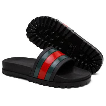 Imagem de Chinelo Slide Nuvem Masculino Estiloso Elegante Casual Confortavel Ort